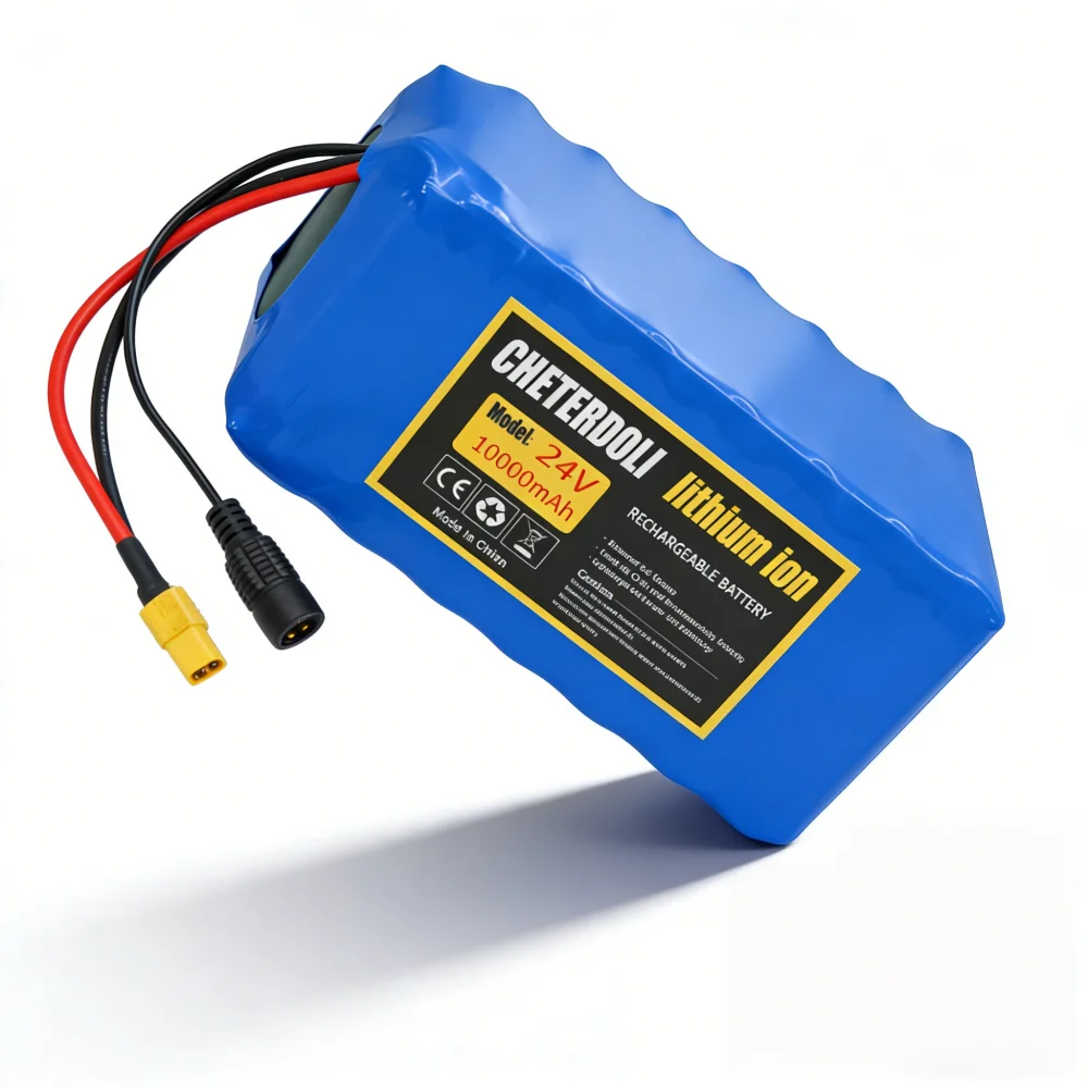 NEW 6s4p 24V 10Ah 14Ah 18650 Lithium Battery 25.2v 10000mAh Moped /Electric/Li Ion Battery replacement
