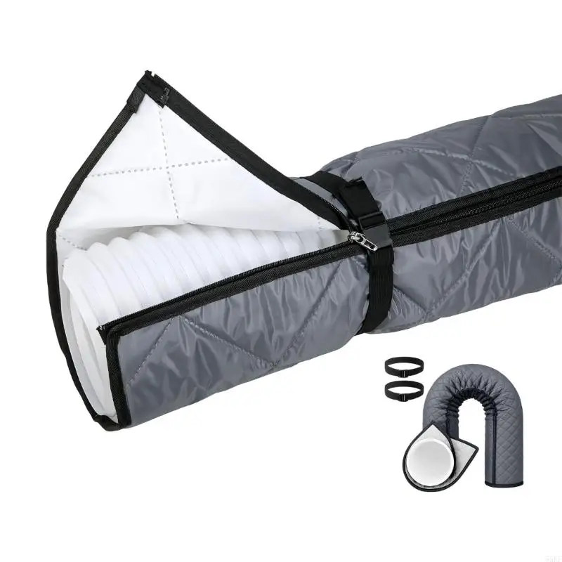 Suitable Portable refrigerating Hose Cover With Heat Barrier And Fastening For 5 To 5.9 Inch Diameters 55KF