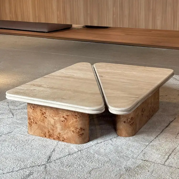 JS Modern Coffee Table Durable Set Creative Art Combination Light Luxury Convertible Small Apartments Living Room Furniture Use
