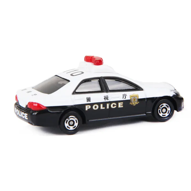 Echte Tomica gegoten auto nr. 110 Toyota Crown Osaka politieauto eerste editie miniatuur automodel speelgoed cadeau