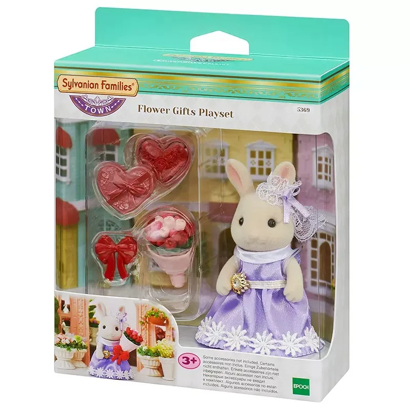 Sylvanian Families Flower Gifts Playset Animal Toys Dolls Girl New in Box 5369