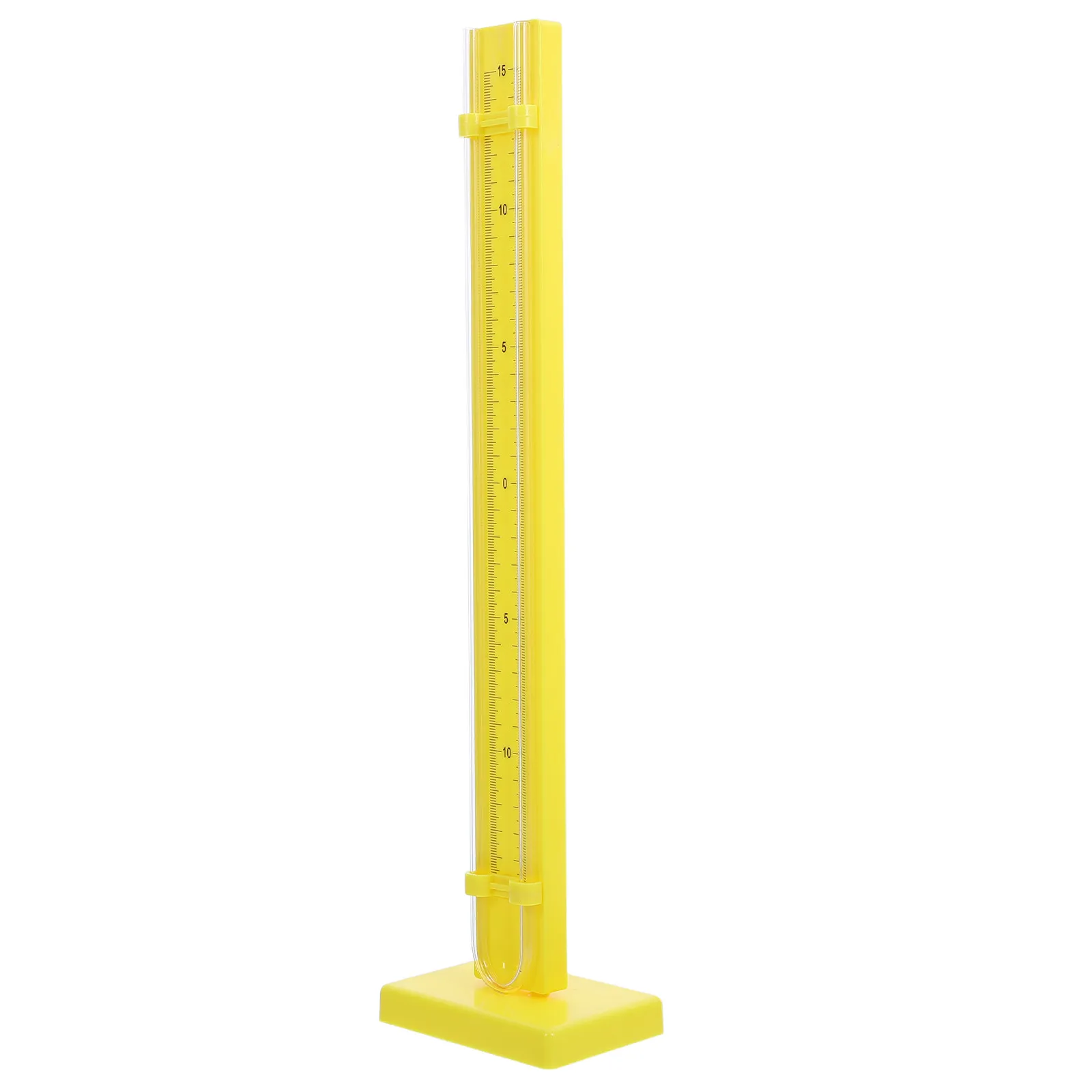 1Set Laboratory U Tube Manometer Clear Plastic U Shaped Pressure Gauge Sensitive Physics Lab Manometer Teaching Science