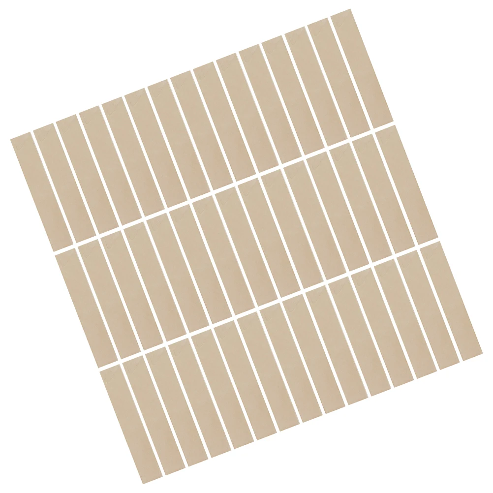 ريفي كرافت ورقة عود يغطي 100 قطعة أصحاب أواني لحفل الزفاف المحمولة مجموعة الطاولات الفضيات كم التعبئة والتغليف