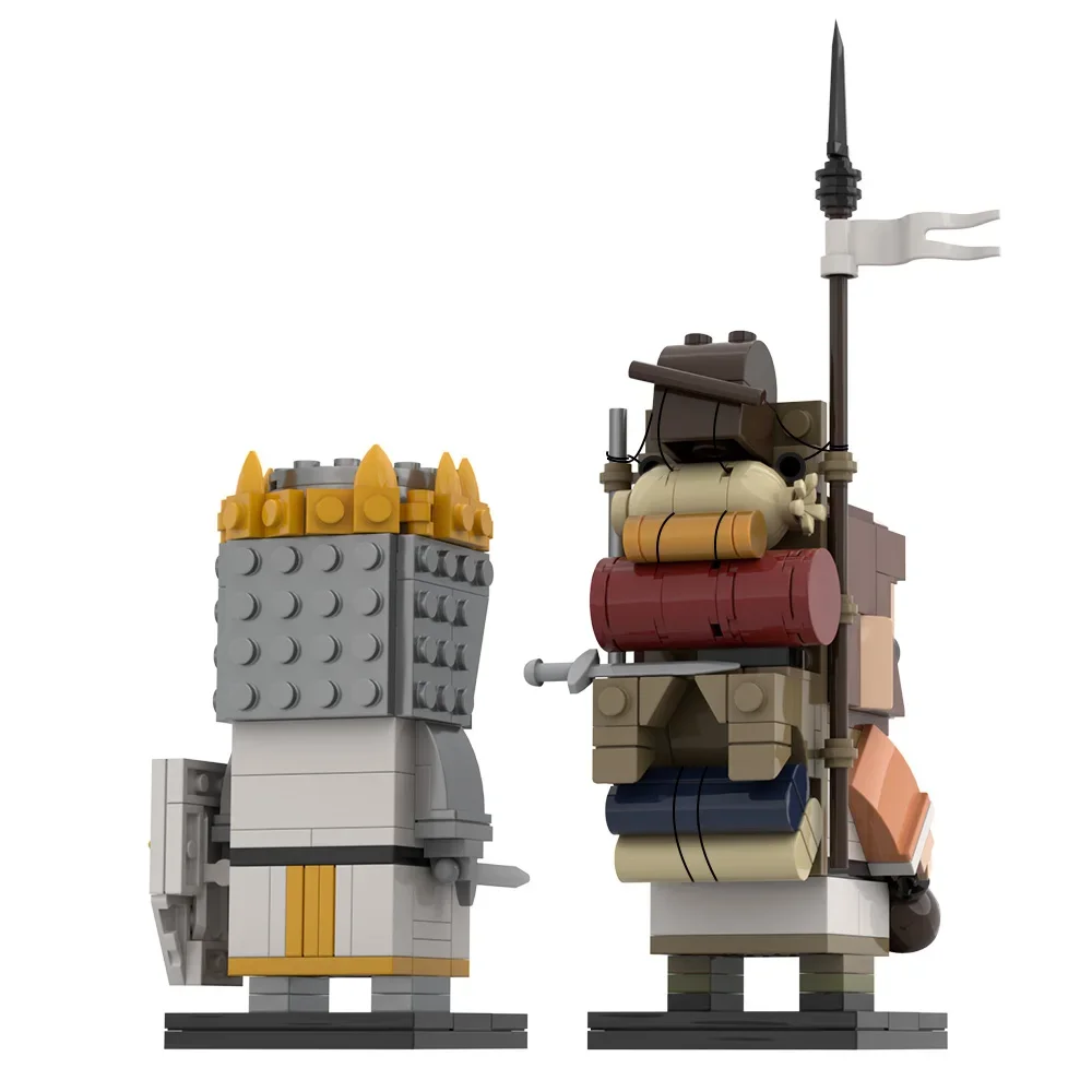 

344PCS Monty Python and the Holy Grail Building Blocks Comedy Movie Arthur and Patsy DIY Figure Brick Toy Adult Gift