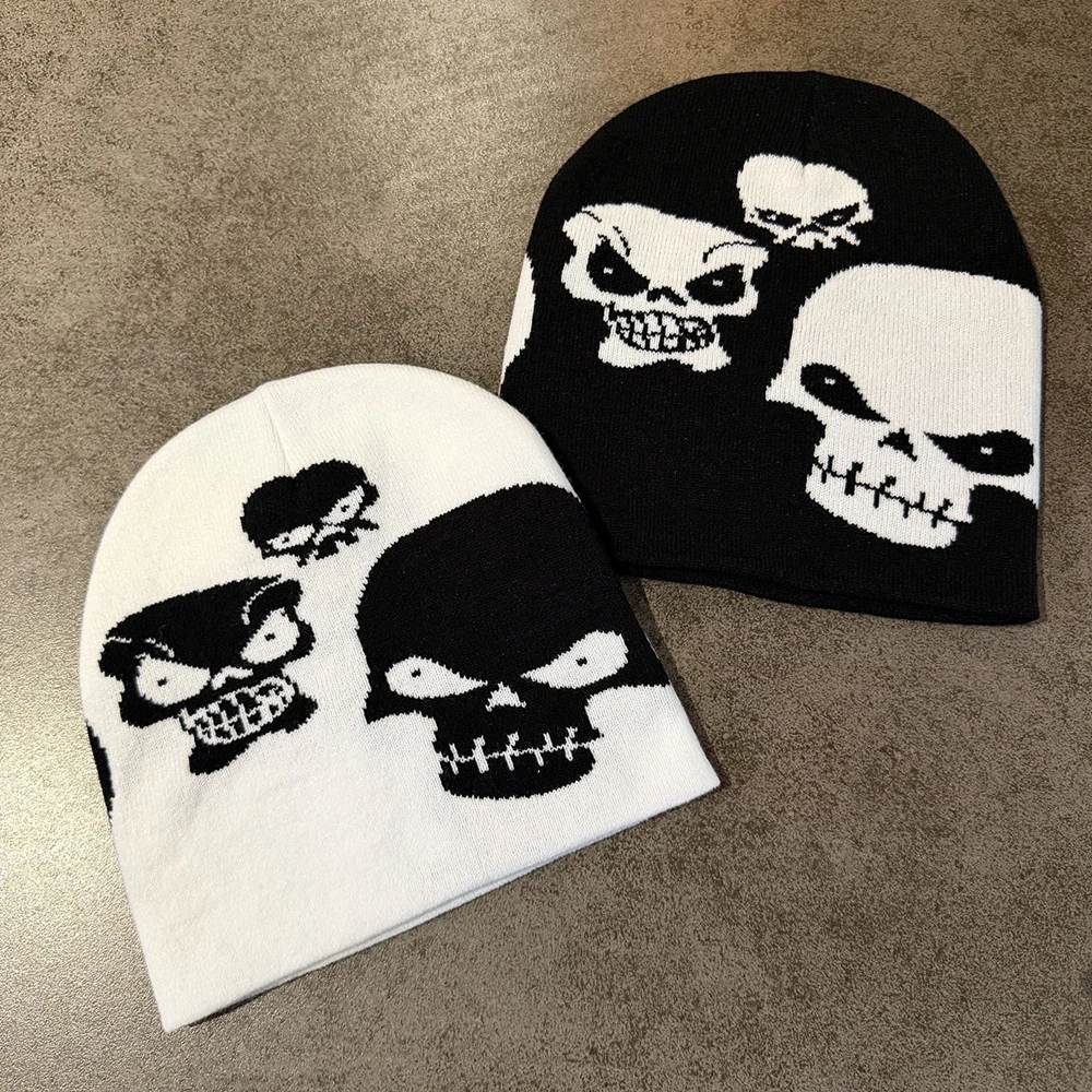 Fashionable Casual Beanie Hat Skullcap Knit Winter Cap 100%Cotton Warm High Quality Stretchable Unisex