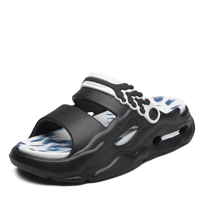 

Wear-resistant Minimalist Men's Eva Sandals Summer Outdoor Non-slip Soft Sole Fashion Casual Flat Slides