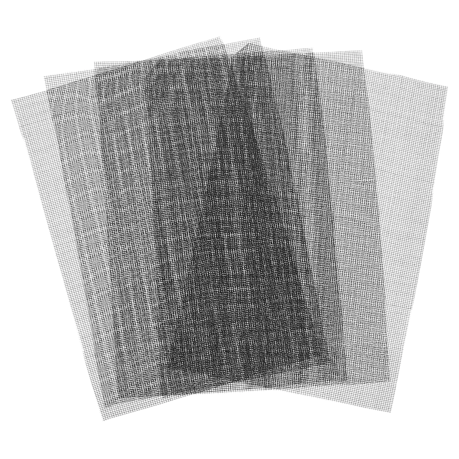 

20pcs Leakproof Flowerpot Pads 30x20cm Planter Mesh Bonsai Drainage Pot Mats Soil Cushions Gardening Accessories