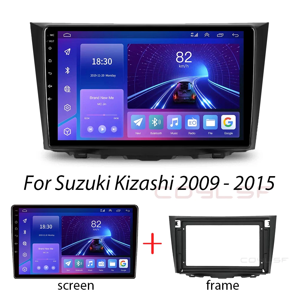 Voor Suzuki Kizashi 2009 - 2015 Autoradio Android 13 Gps Navigatie Stereo Multimedia Speler Carplay Head Unit