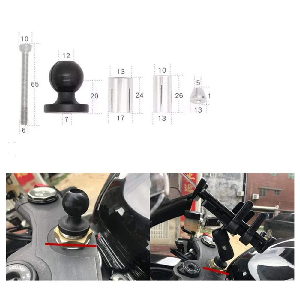 Better-Motorcycle Phone Camera Holder Navigation Grips Bracket Adjustable For R1 R6 BMW-S1000RR Honda F5 CBR650F view 3