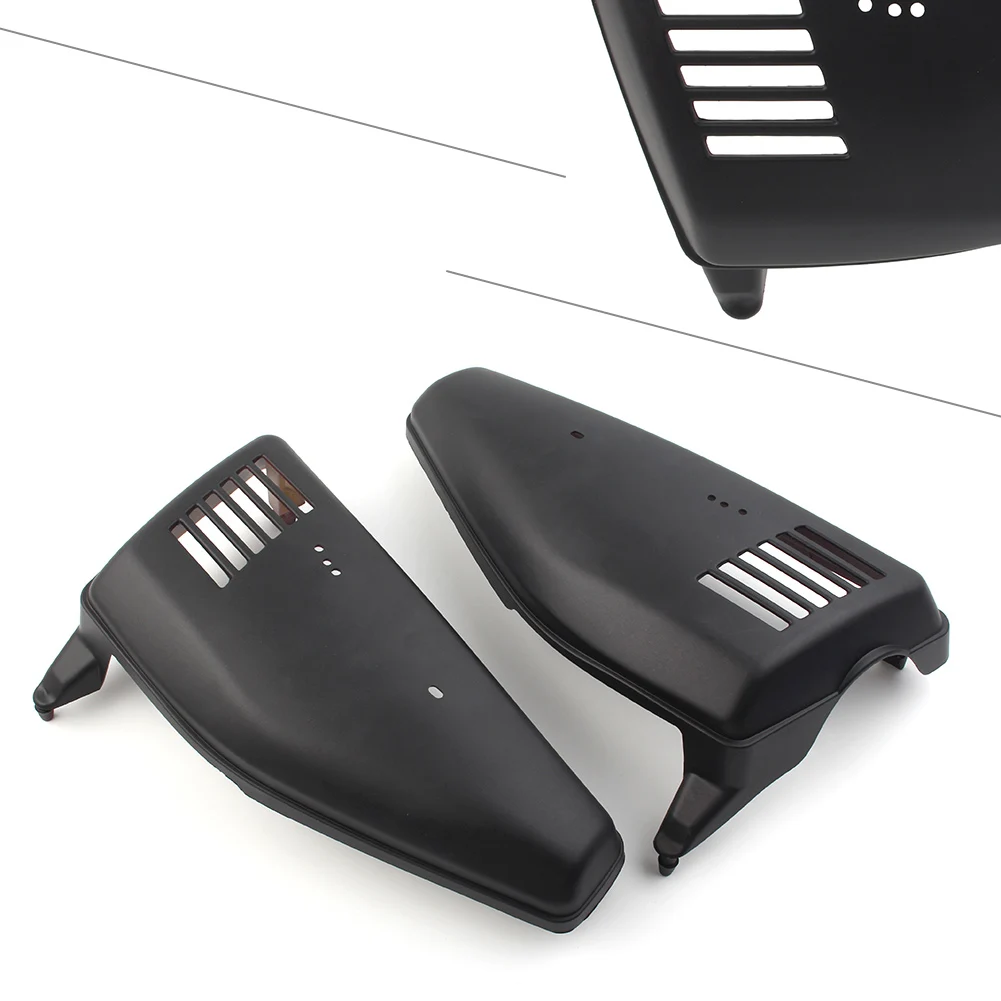 1Pair Motorcycle Panel Side Cover Guard Protector For Honda CG110 CG125 JX110 JX125 Matte Black