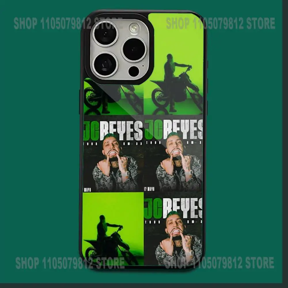 Jc Reyes JC REYES Tour 2025 funda de teléfono para iPhone 17,16,15,14,13,12,11,Plus,Pro,Max,Mini carga inalámbrica magnética suave Magesafe