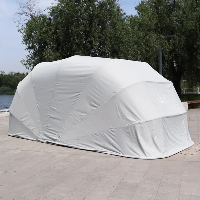 Car Sunshade folded portable carport protection windproof umbrella sunproof car tent canopy