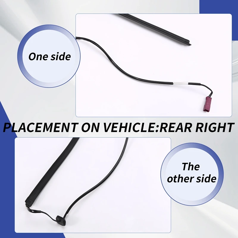 2025 Trend For Mercedes-Benz M Class W164 ML Car Boot Door Anti-Pinch Strip Tailgate Seal Sensor