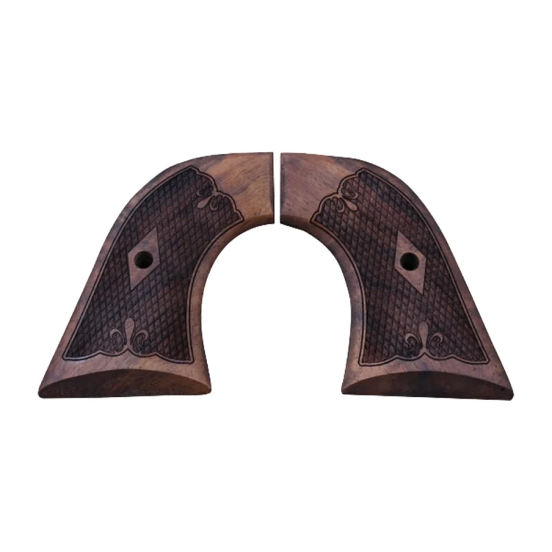 

KSD Brand Ruger New Vaquera Compatible Walnut Grips