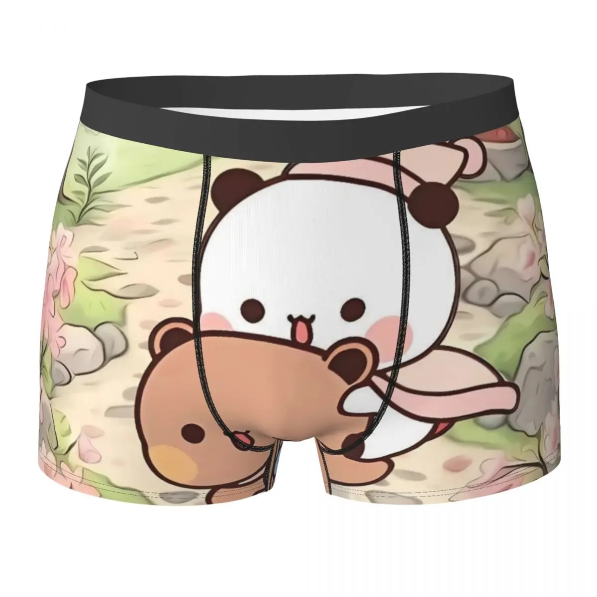 

Bubu Dudu Cute Cartoon Bear Character Underwear Kawaii Panda 3D Pouch Trenky Boxer Shorts Shorts Briefs Men's Panties Big Size