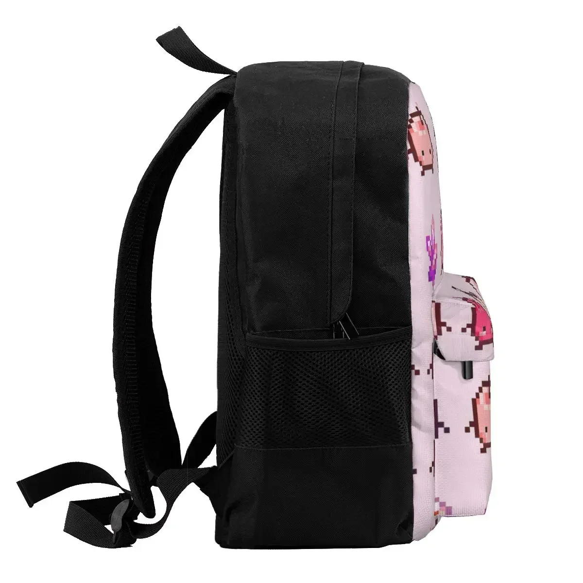 Stardew Valley Pink Junimo Set Backpacks Boys Girls Bookbag Children School Bags Kids Rucksack Travel Rucksack Shoulder Bag