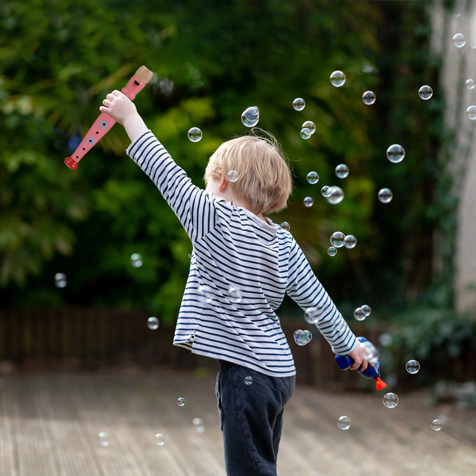 

2Pcs Wooden Small Flute 6 Hole Musical Instrument for Children Kids Gift Christmas Birthday Educational Playing Recorder