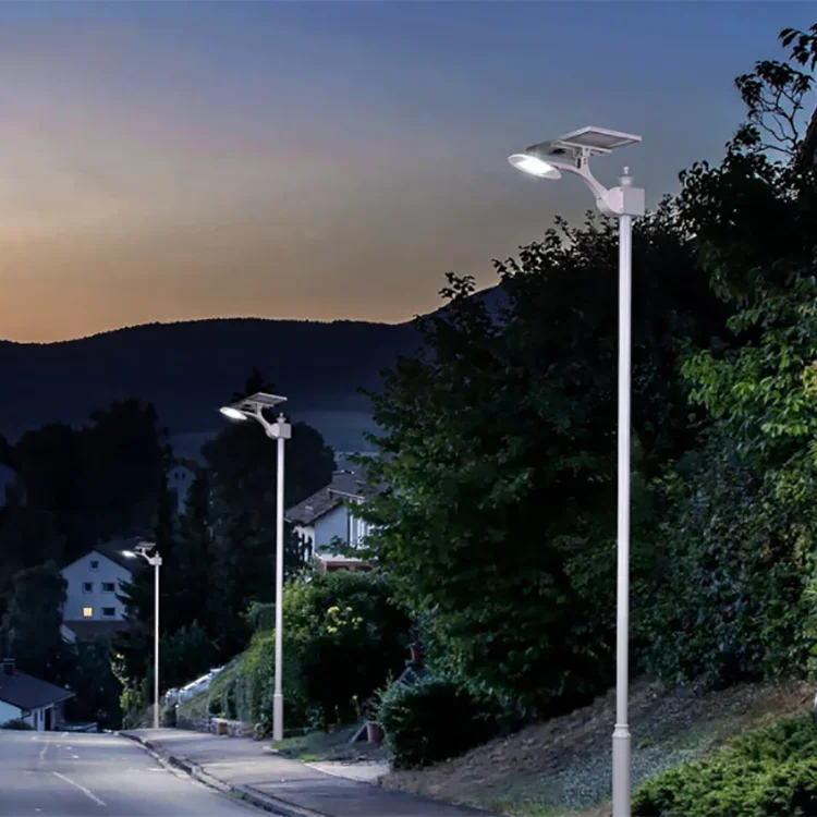 ارتفاع التجويف في الهواء الطلق Ip65 40W 50W 60W 90W 120W 150W بطارية ليثيوم LED ضوء الشارع الشمسي، بدء من 5 وحدات للبيع