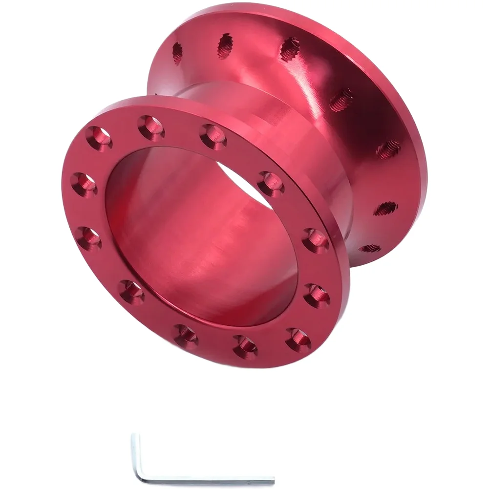 Compatible Car Steering Wheel Riser Spacer Fixed Height 30MM 50MM Aluminum Alloy for Stable Driving Experience