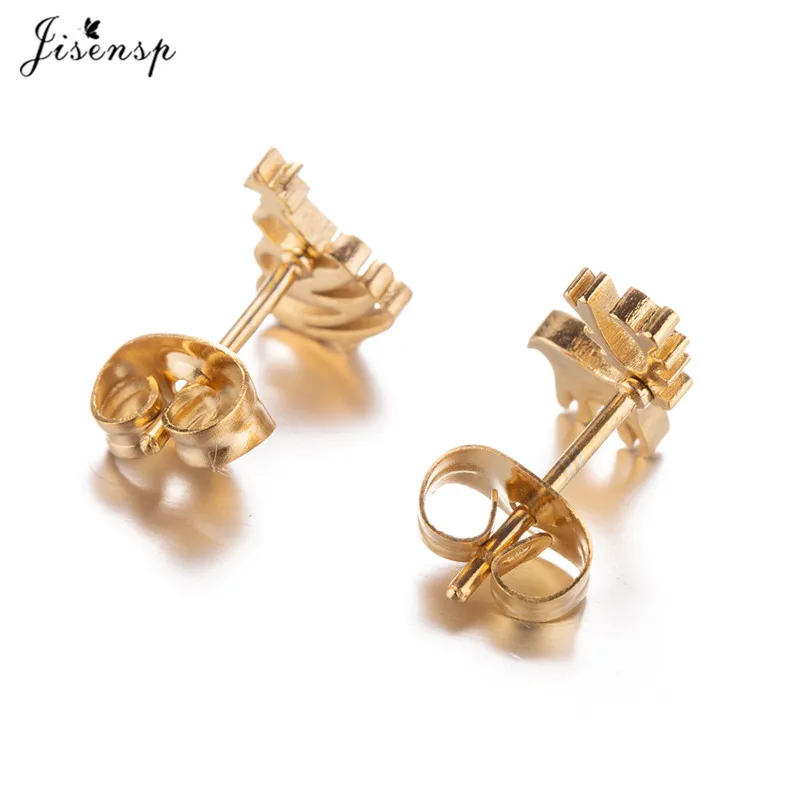 Korean Fashion Deer Snowflake Stud Earrings for Women Girl Christmas Jewelry Gingerbread Man Earings Bow Mouse Ear Piercing Gift view 2