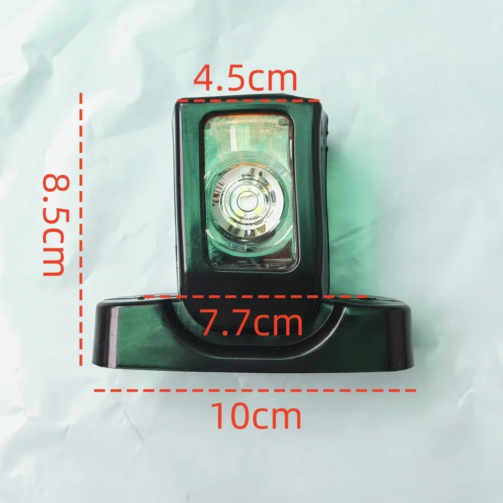 2Pcs LED Truck Sidelight 12V 24V Parking Lights Trailer Position Light Cargo Car Rabbit Light Side Marker Accessories Parts