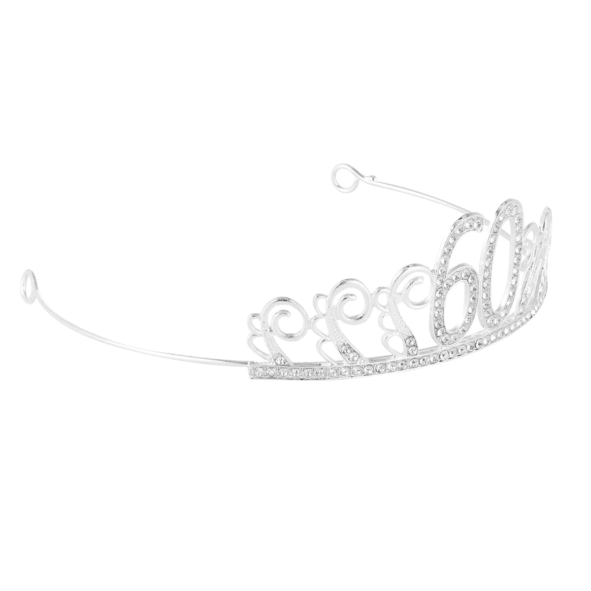 

Crown Cake Decorating Decoration Accessories Crystal Wedding Tiara Birthday Party Elegant Premium Durable Suitable Home Desktop