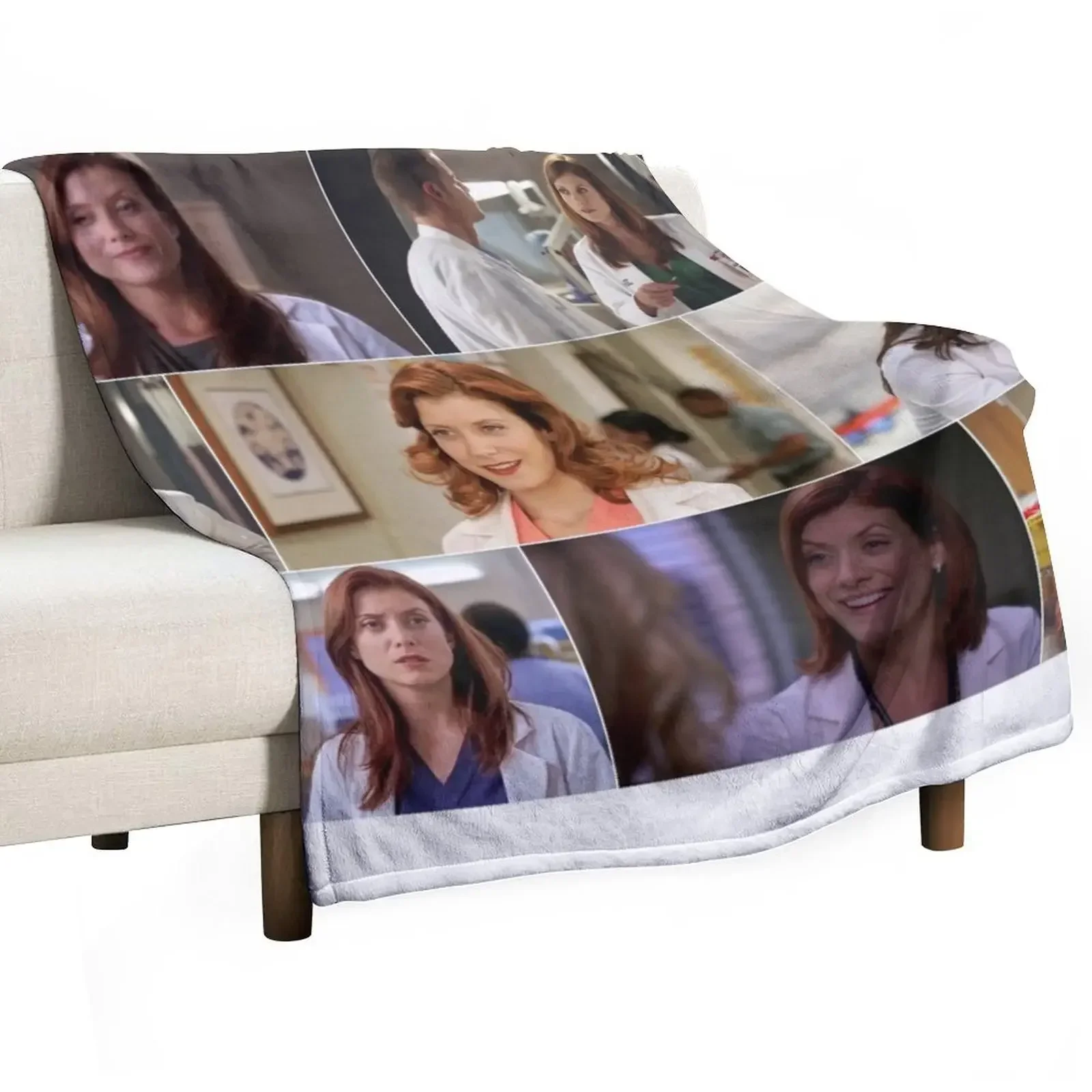 

Addison Montgomery Collage Throw Blanket for sofa Luxury Designer Soft Beds Blankets