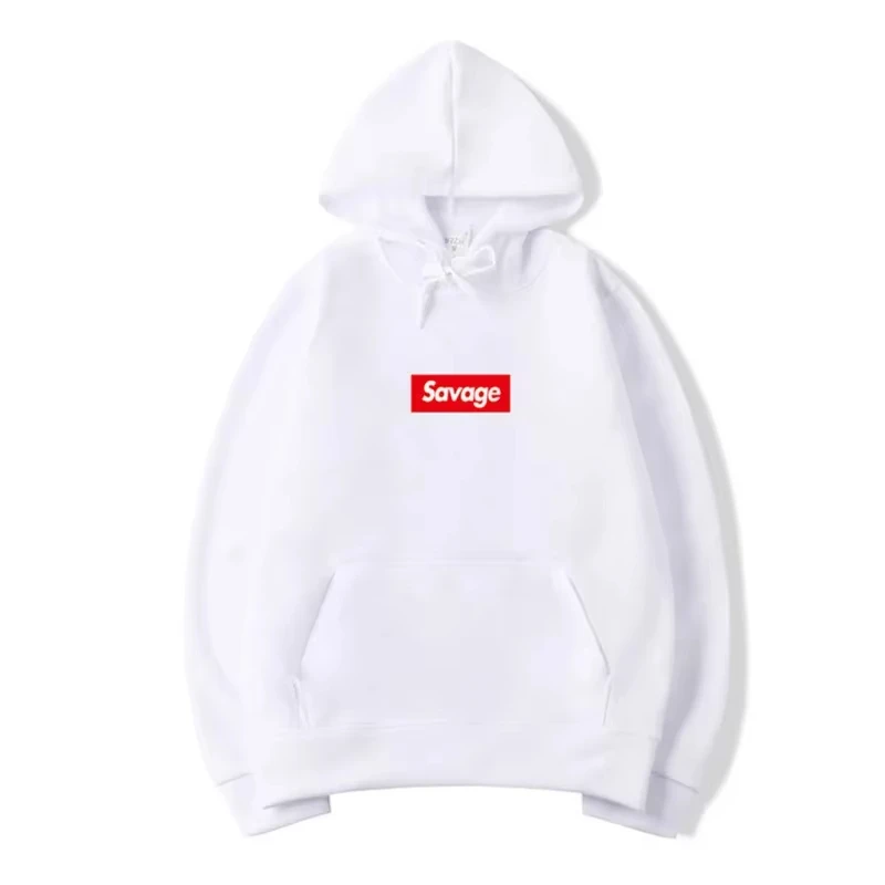 Men's and women's wild brand hooded sweatshirts hip-hop streetwear skateboarding Harajuku sweatshirts letter printed sweaters