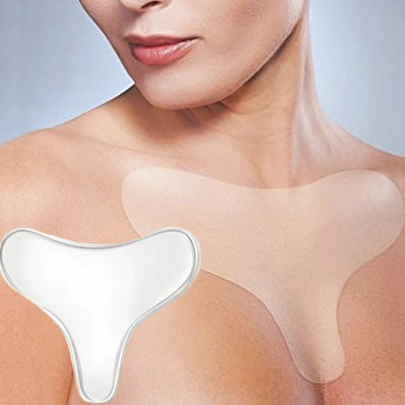 Reusable Silicone Anti-wrinkle Chest Pads Transparent Lifting Anti-Wrinkle Self-adhesive Chest Patch Care Skin Care Tools Patchs