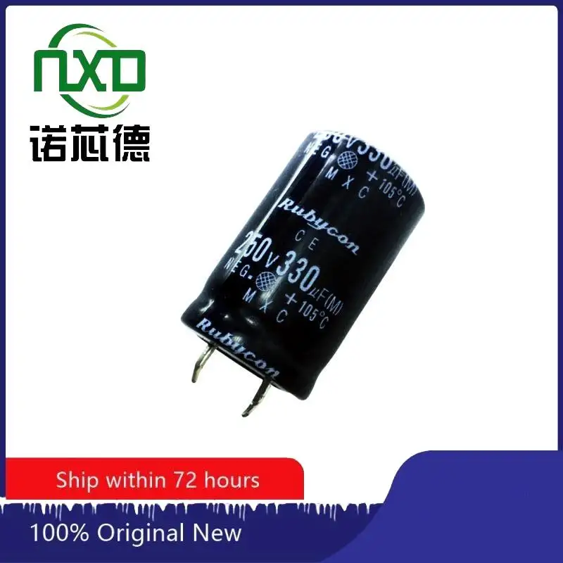 10PCS/LOT 250V 330UF  Large capacity Aluminium electrolytic capacitor 22*30MM  22*35MM