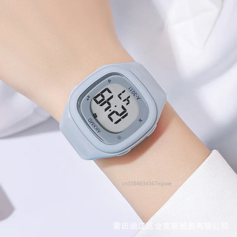 Children Digital Sport's Watch Fashion Kids Watches Boys LED Digital Watch For Kids Children Student Wristwatch Silicone Strap