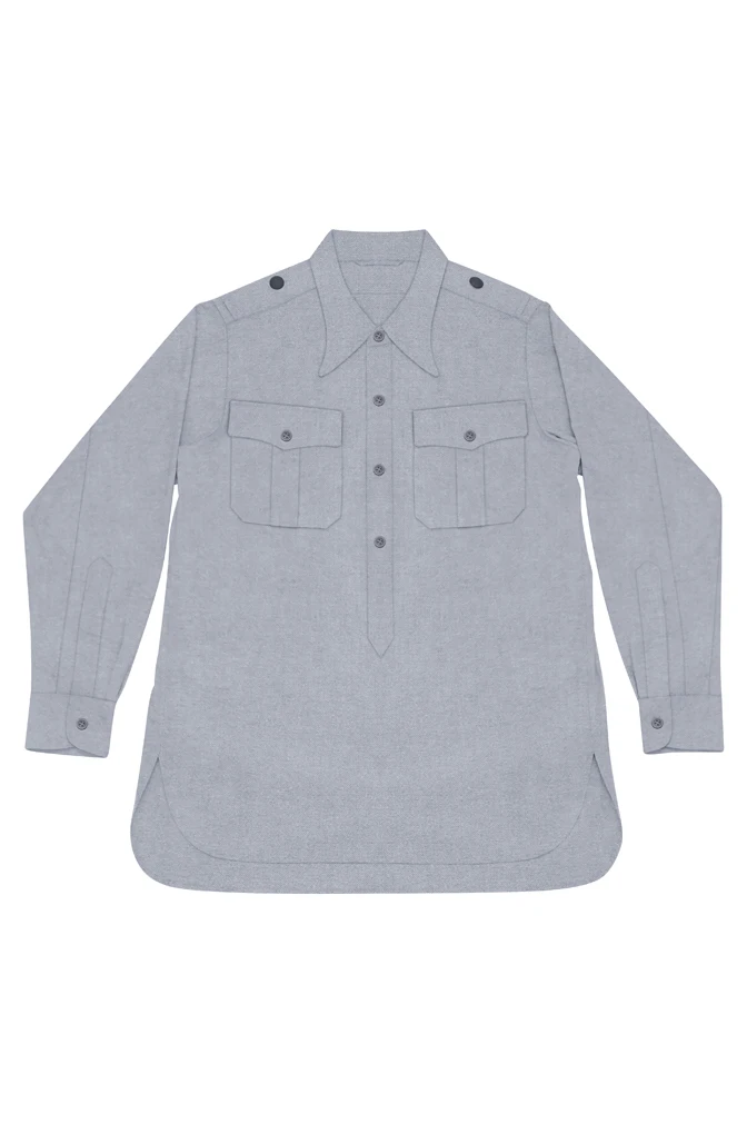 GUSA-018 Luftwaffe camicia Pullover manica lunga azzurro