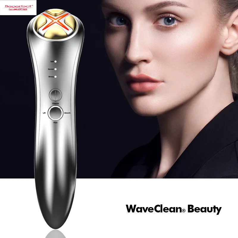 Appareil de dissolvant de déformeur de massage du visage, machine EMS qualifiée ale, microcourant de la peau, thérapie à la lumière rouge,