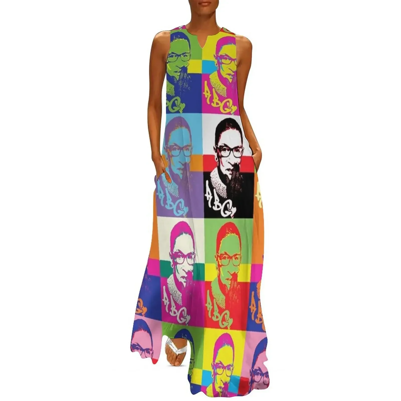 

RBG - I DISSENT Long Dress cocktail dresses luxury women's party dress evening prom dresses summer Dress