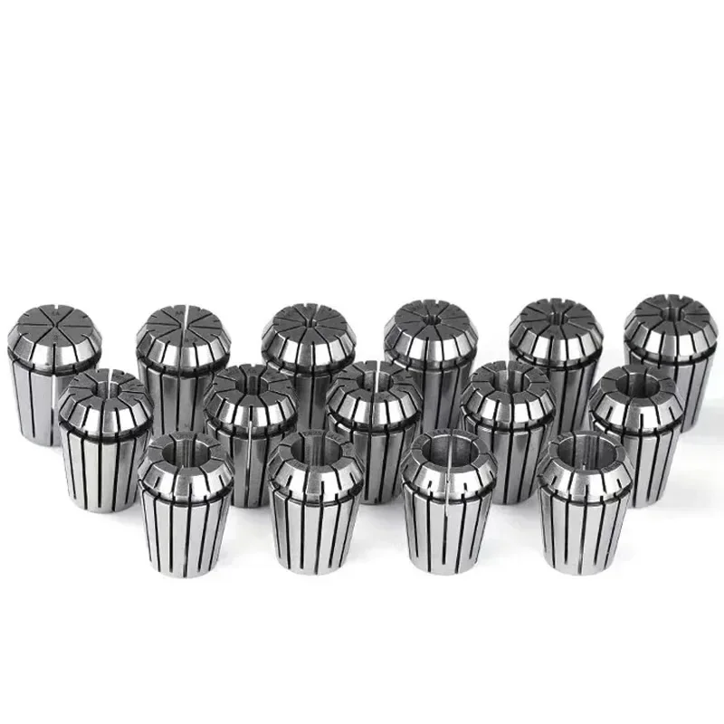 High-precision 10PCS ER40 Collet, ER40 Chuck Set, Made of 65Mn Spring Steel Material, with An AA Accuracy of 0.008mm,ER40 1-32