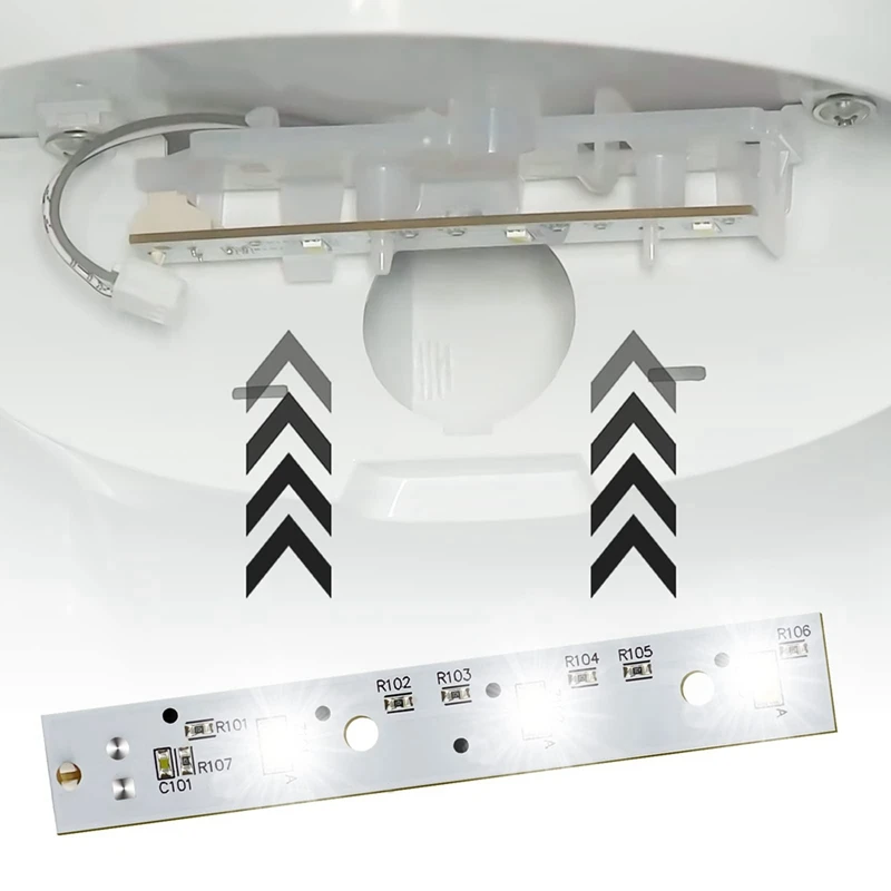 LED Light Board WR55X26671 PS11767930 AP6035586 For GE Refrigerator Replacement 4468532 EAP11767930 LED3344588