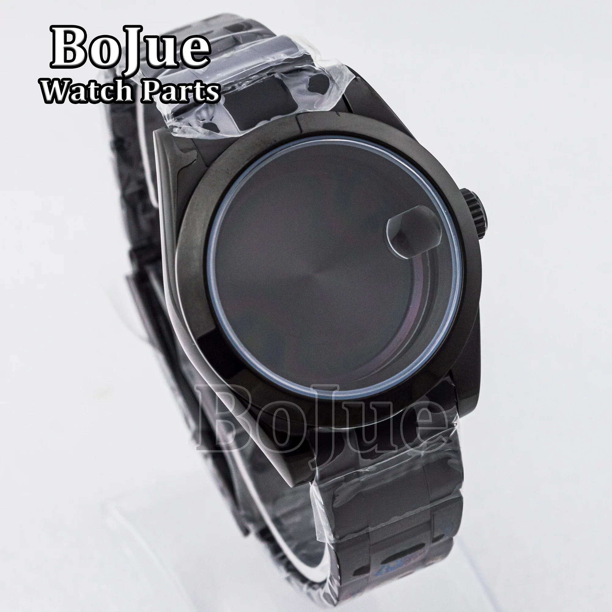 

Black PVD NH35 case oyster jubilee bracelet strap 36/39mm waterproof sapphire glass waterproof men watch for NH35/NH36 movement