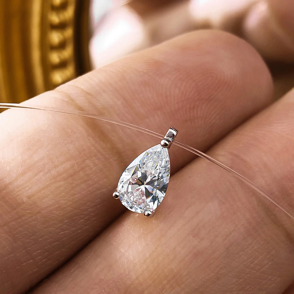 Thumbnail 4 - #60 Latest Moissanite Necklaces Offers