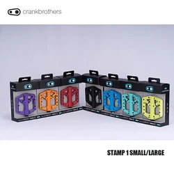 CRANKBROTHERS STAMP 1 SMALL / LARGE  pedal Size-specific composite platform pedal with optimal shoe/pedal interface