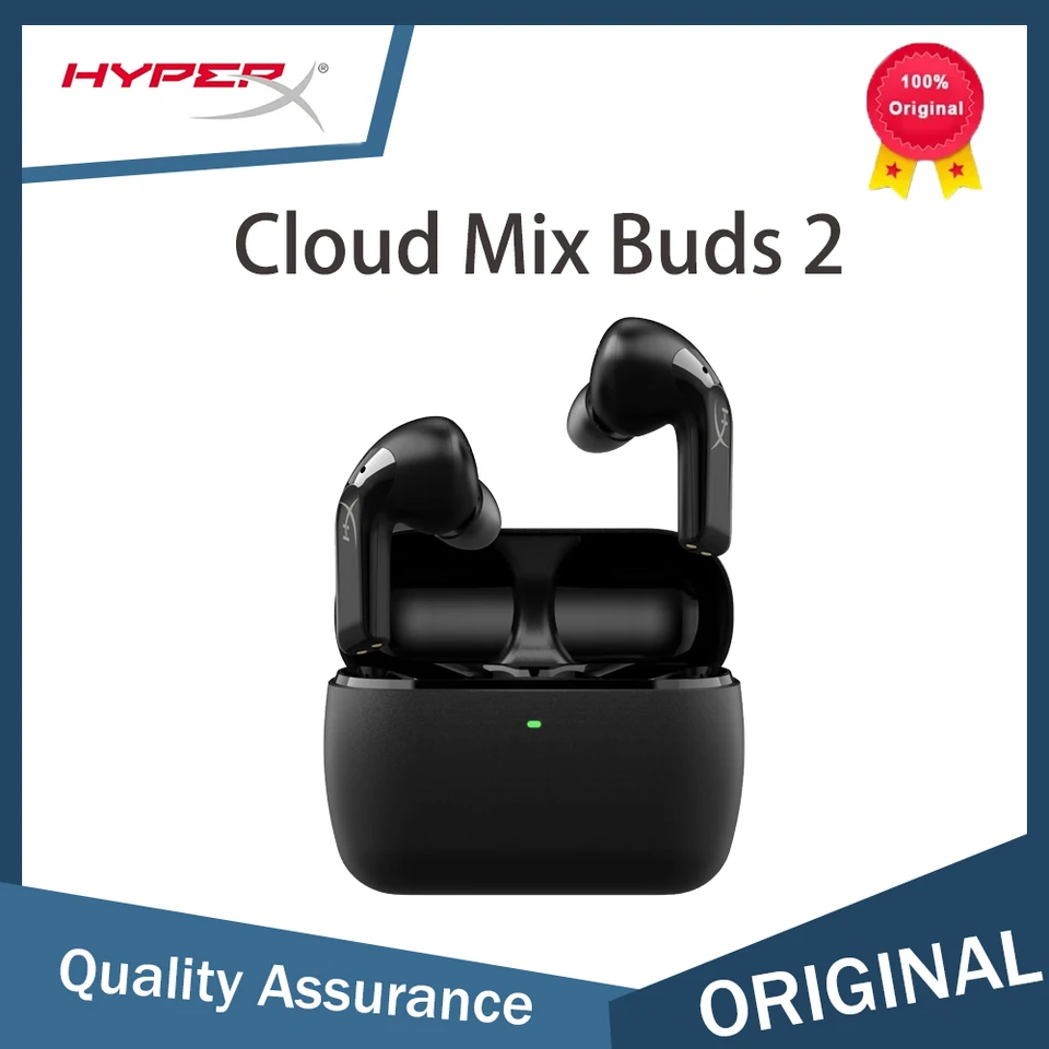 Hyperx Cloud Mix Buds 2 Gaming Earbuds, with ANC 2.4GHz dongle