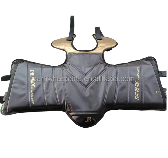 

New Design Customized Taekwondo Training Equipment Body Protector Chest Guard OEM