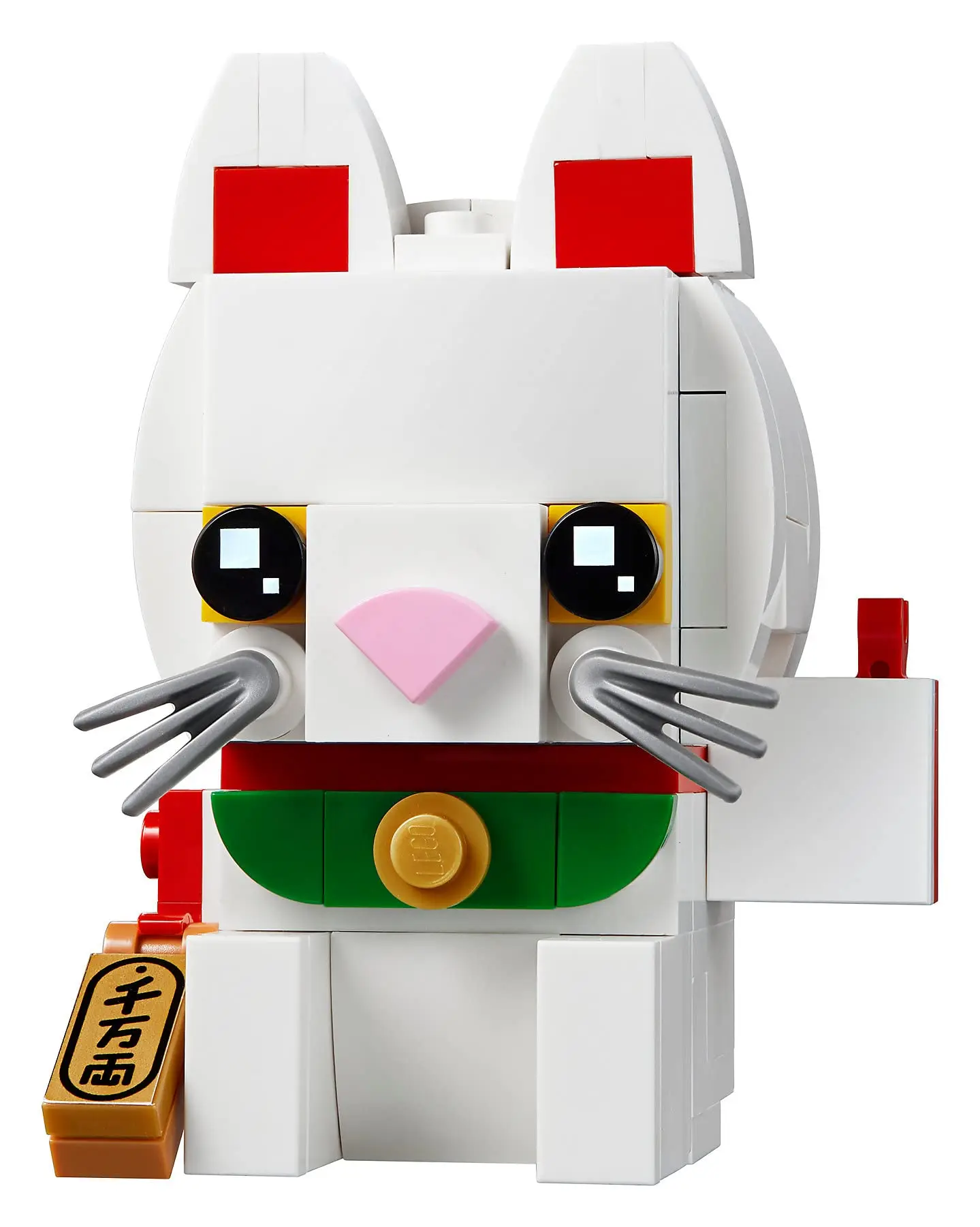 LEGO & BrickHeadz Lucky Cat Children Building Blocks Toys Gift 40436 (134 Pieces) for Children\'s Kids Birthday Xmas Gift