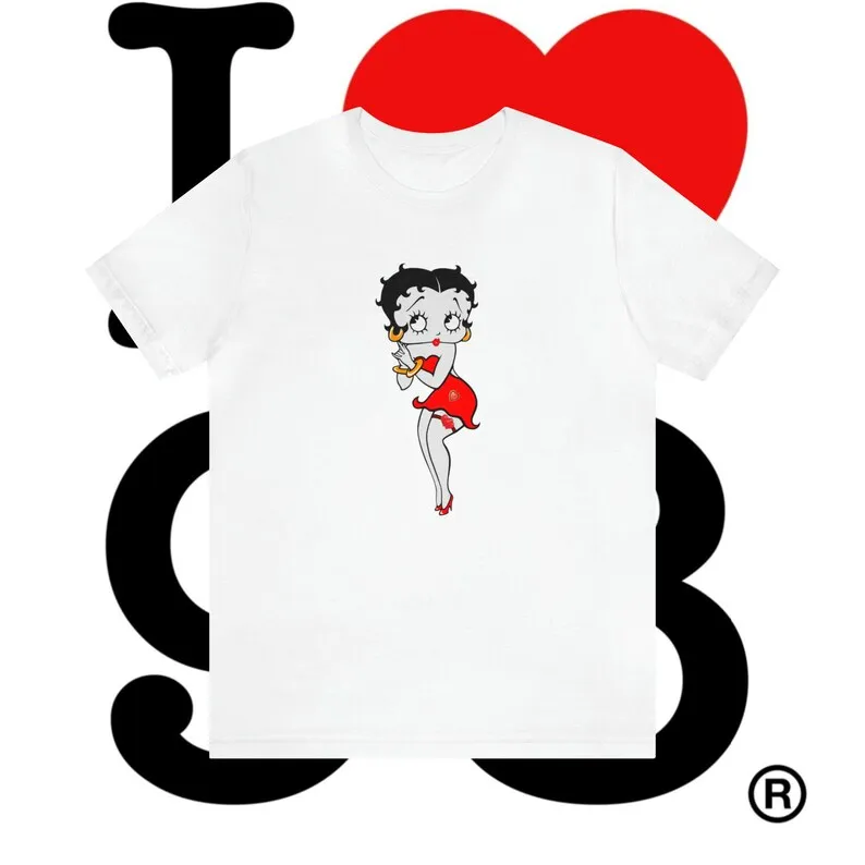 Vintage Betty, Boop, Unisex T-shirt, Cute, Sexy, Vintage, Rap t-shirt, Legend, Betty