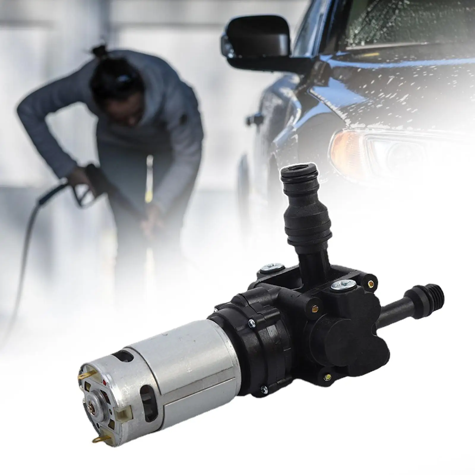 Plunger Pump Water gun pump head High Pressure Pump head House Car Washing Machine Accessories Water Saving Pump Head Assembly