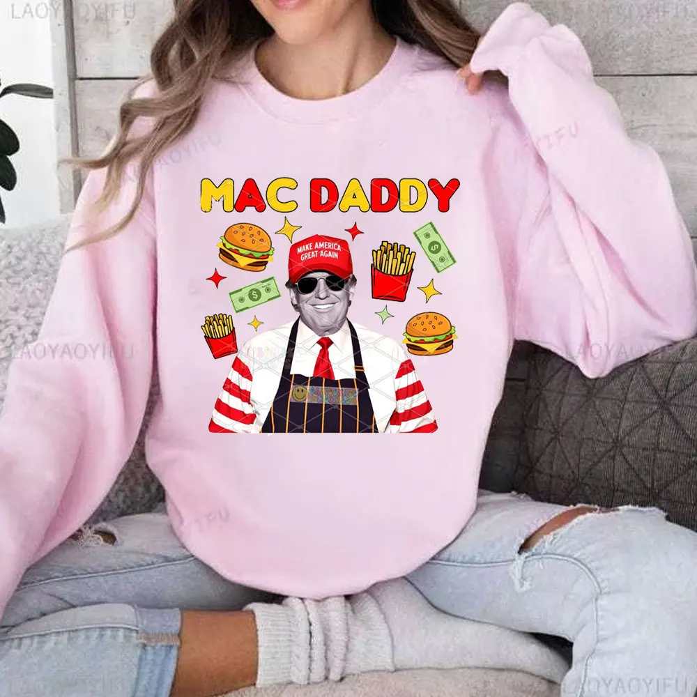 2024 maga merch engraçado trump hoodies feminino roupas esportivas mcdonald pensilvânia vance outono novo em hoodies & moletom y2k roupas