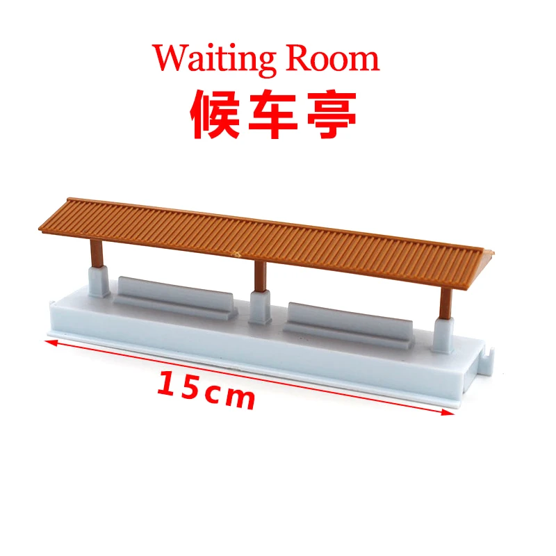 X1-5 electric train scene accessories (waiting room + shelters) Educational Boy/ Kids Toy image 3
