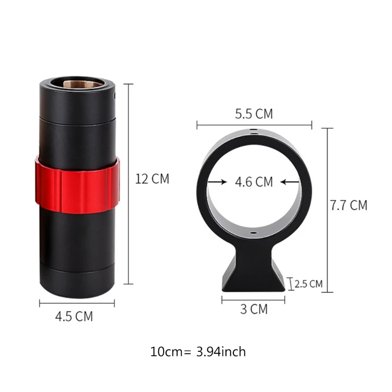 Cannocchiale guida per focheggiatore cercatore da 32 mm 1,25 pollici con staffa per telescopi astronomici