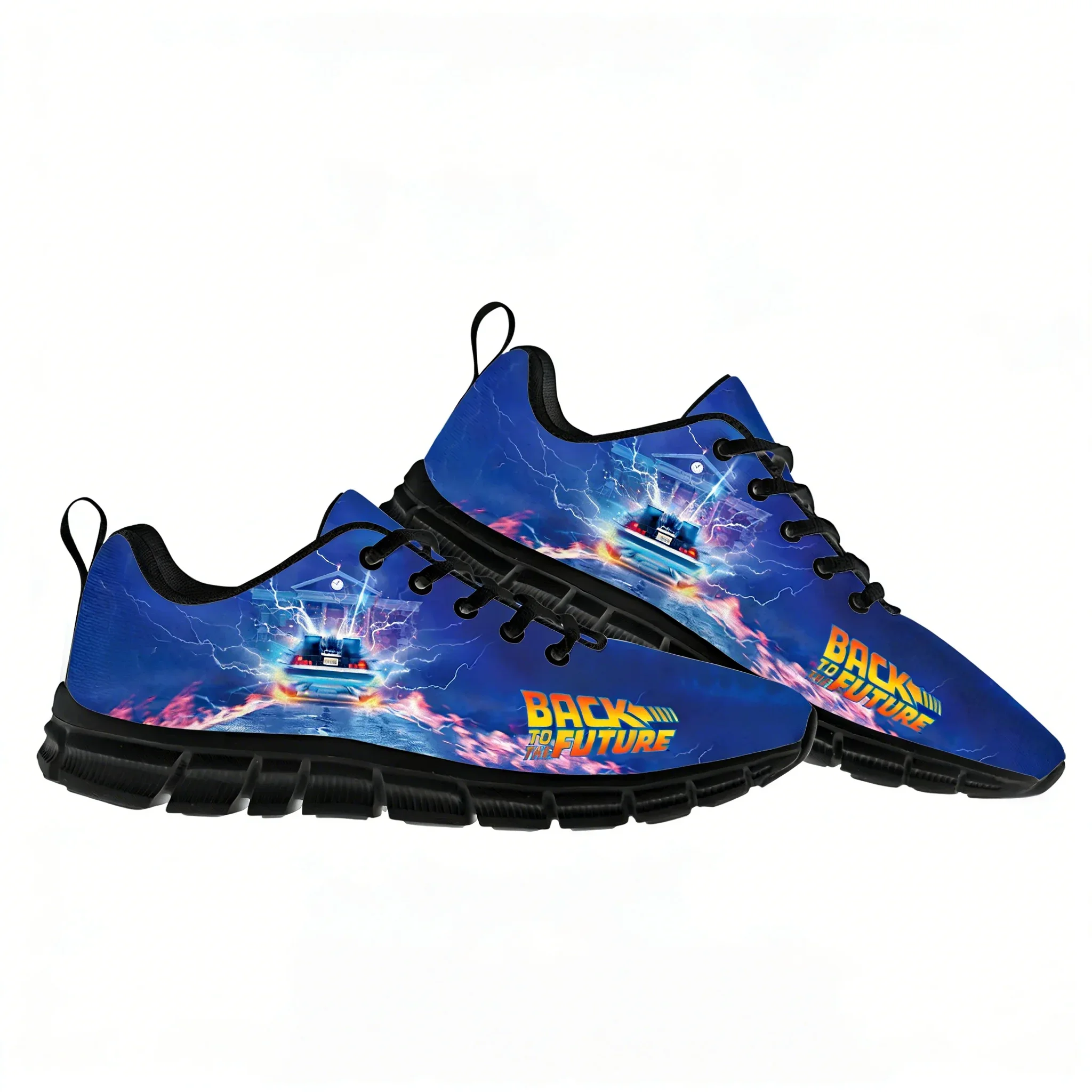 

Кроссовки Back To The Future для мужчин, женщин и подростков, дышащая спортивная обувь, модная повседневная обувь высокого качества, индивидуальная повседневная обувь, обувь на заказ
