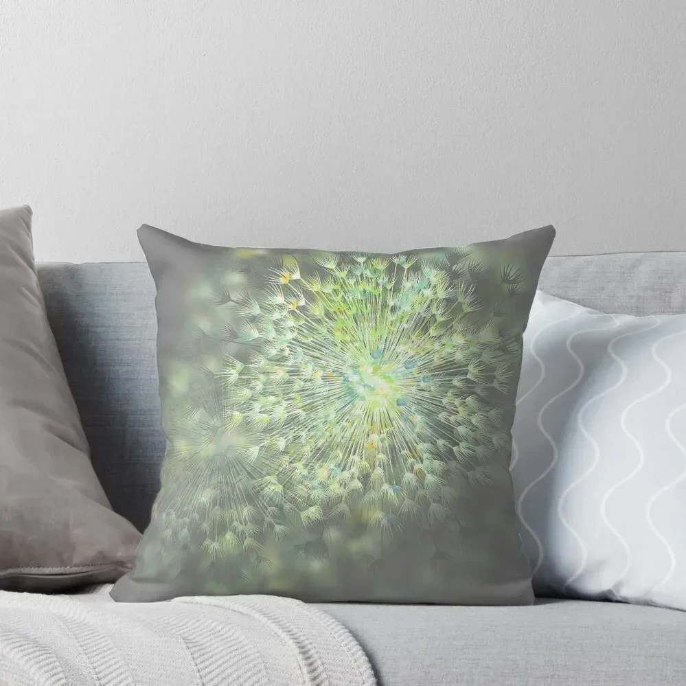 

Dandelion Clocks Throw Pillow luxury home accessories Cushion Covers For Living Room Pillowcase Cushion pillow