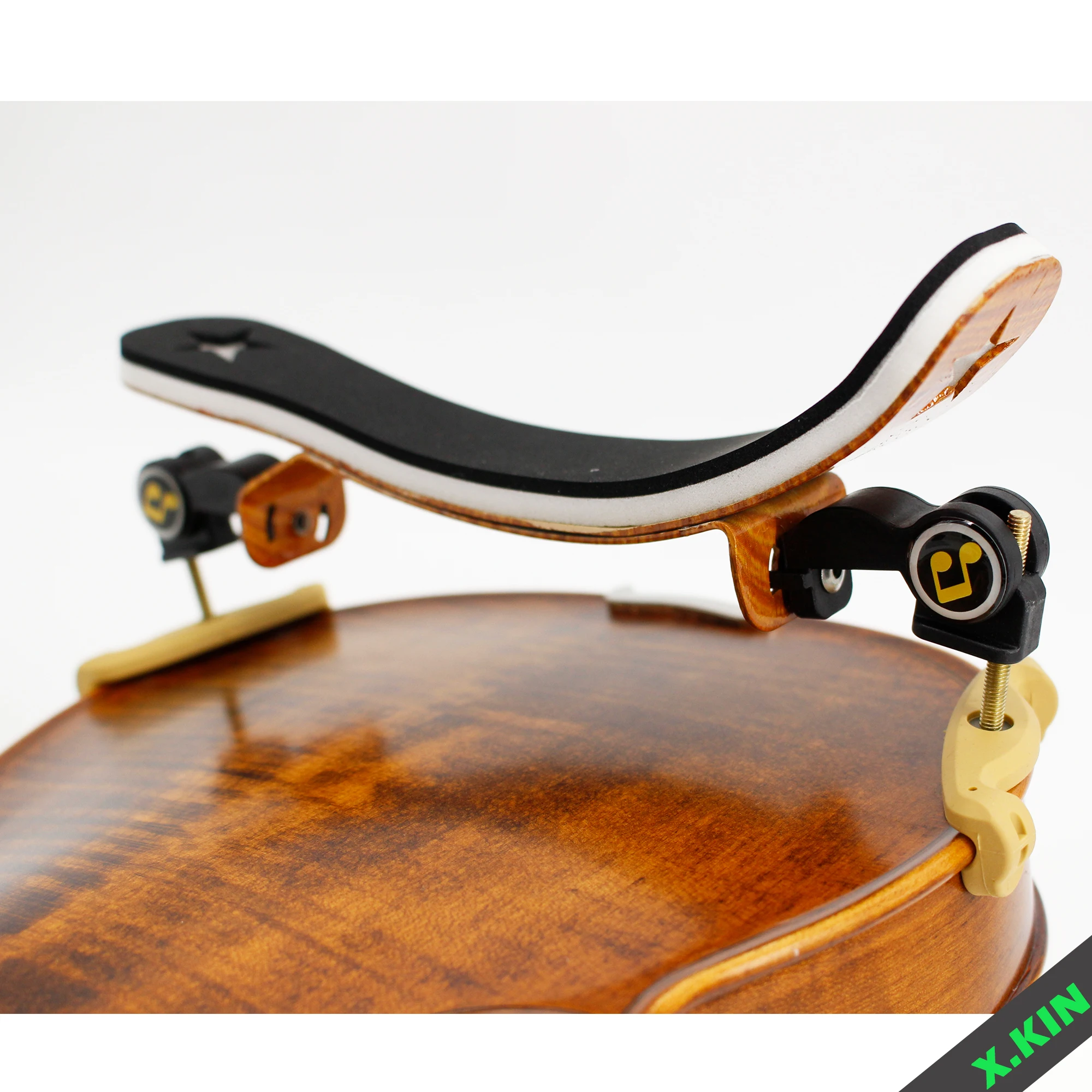 Violin Shoulder Rest 3/4-4/4 Violin Aluminum Shoulder Rest Adjustable Height High Quality Plucked Instruments Accessories